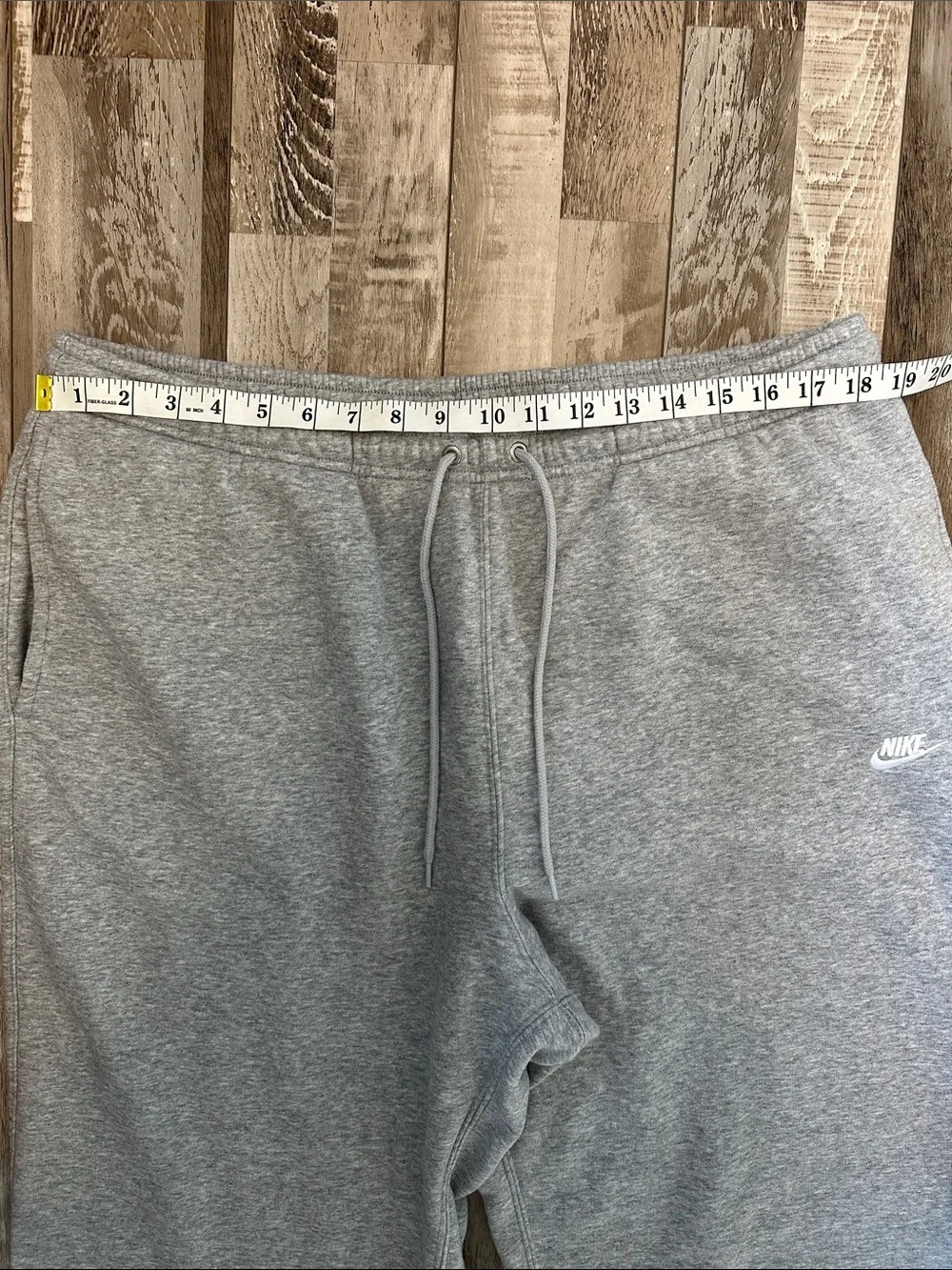 Nike Light Gray Men's Fleece Sweatpants